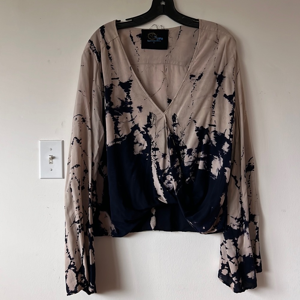 Blue Life Hayley wrap blouse